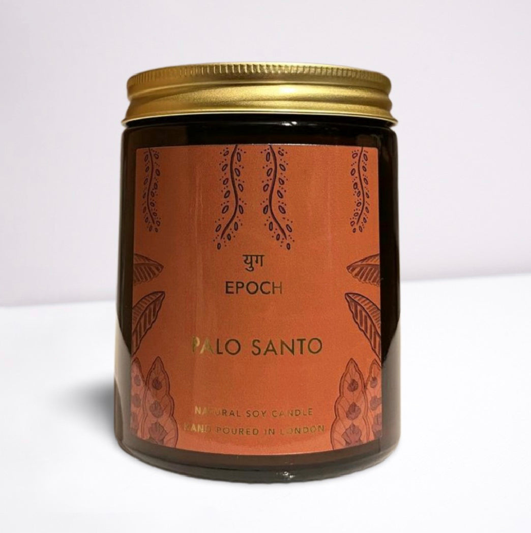 Palo Santo Soy Wax Candle The Greener Habits Co