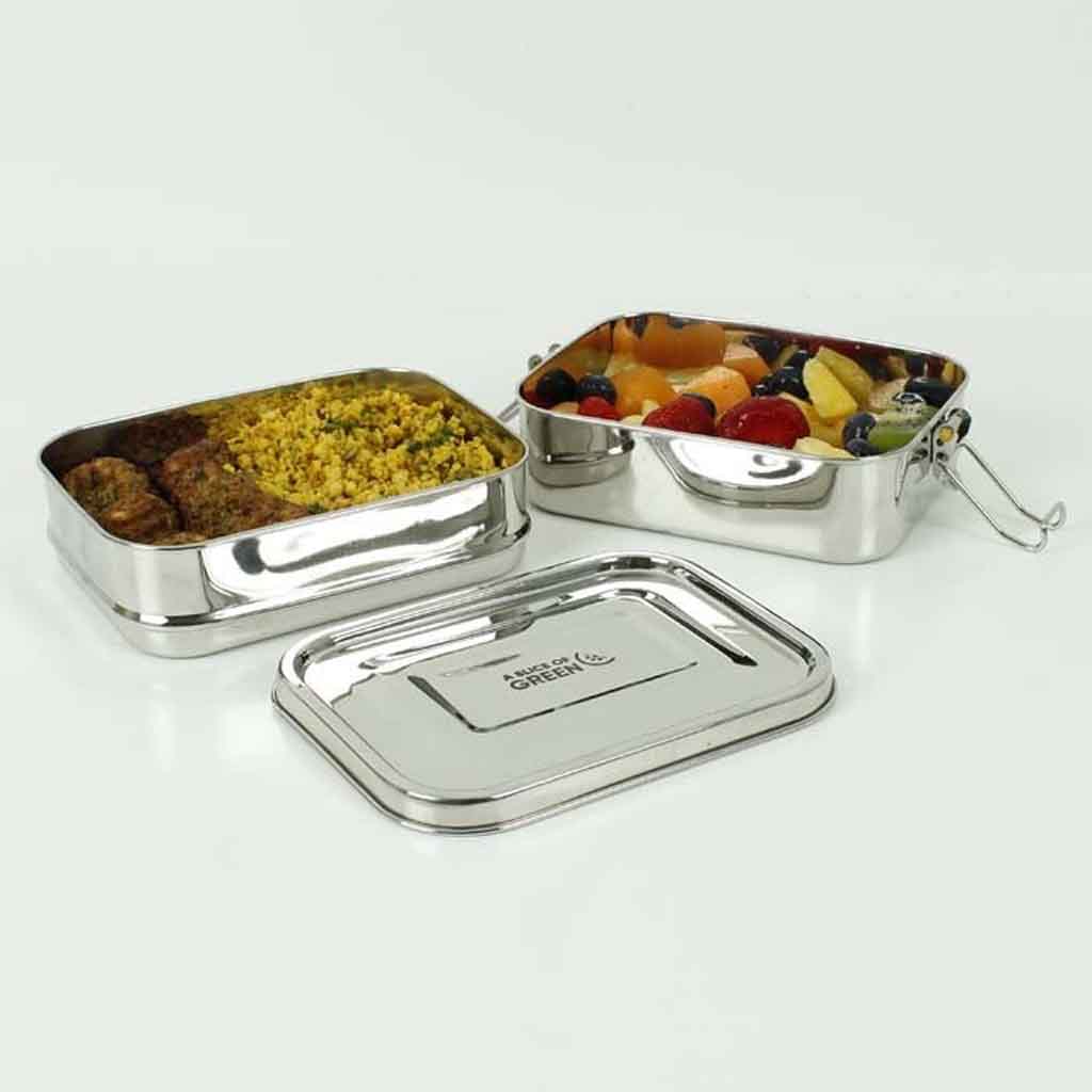 Leak Resistant Two Tier Lunchbox