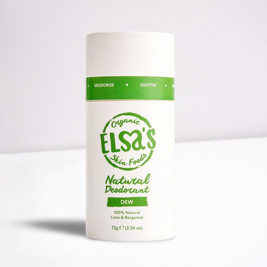 Elsa’s Organics Natural Deodorant 72g Stick - Dew