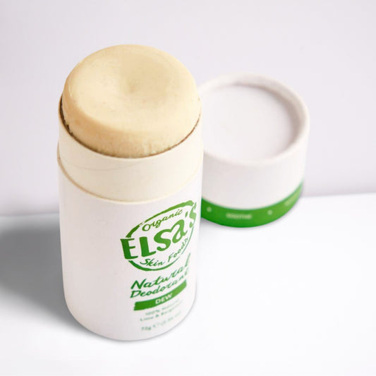 Elsa’s Organics Natural Deodorant 72g Stick - Dew