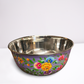 Hand Painted Enamel Food Bowls - Medium