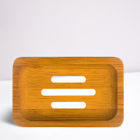 Rectangle Bamboo Soap Dish