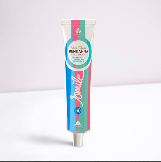 Coco Mania Flouride Toothpaste in Aluminium Tube