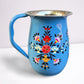 Hand Painted Enamel Jug - Light Blue