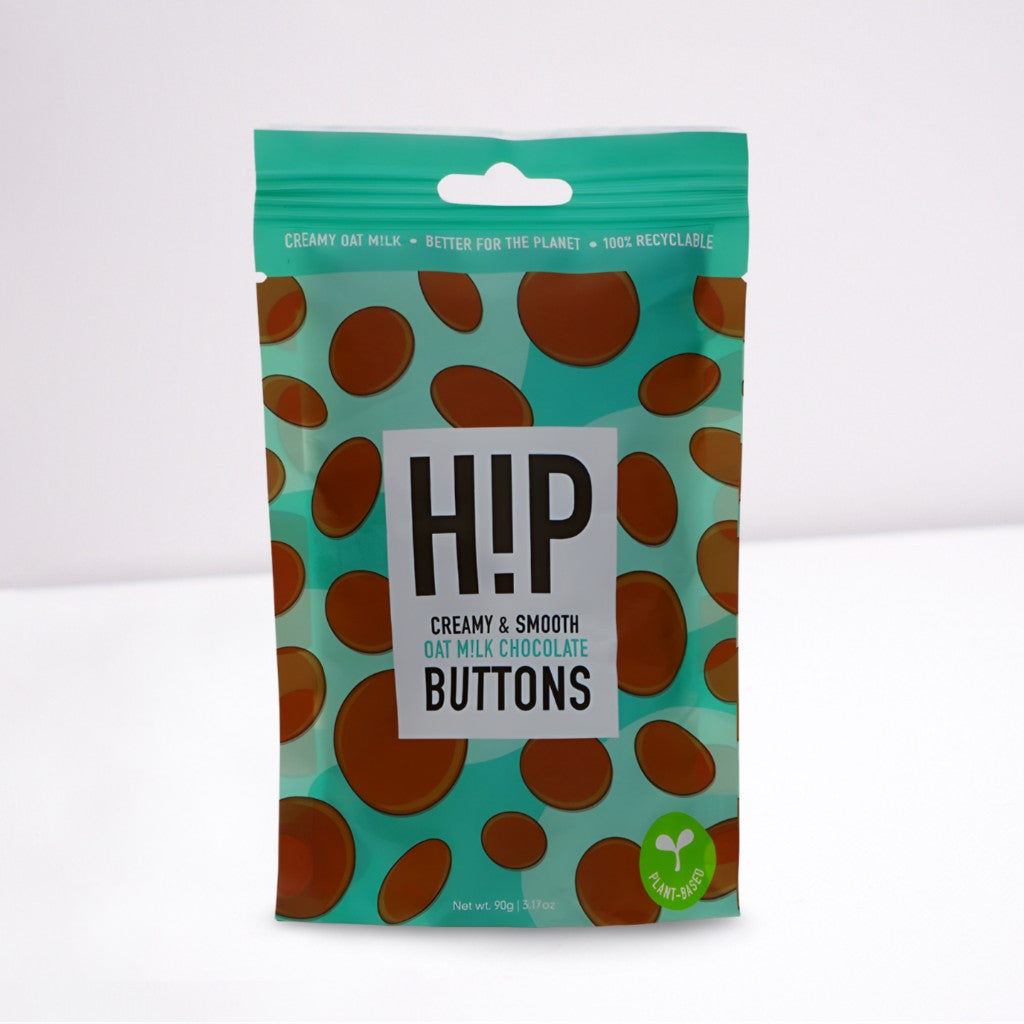 H!P Oat Milk Chocolate Buttons 90g