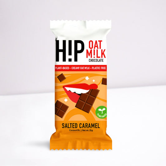 H!P Oat M*lk Chocolate - Salted Caramel Mini Bar 25g
