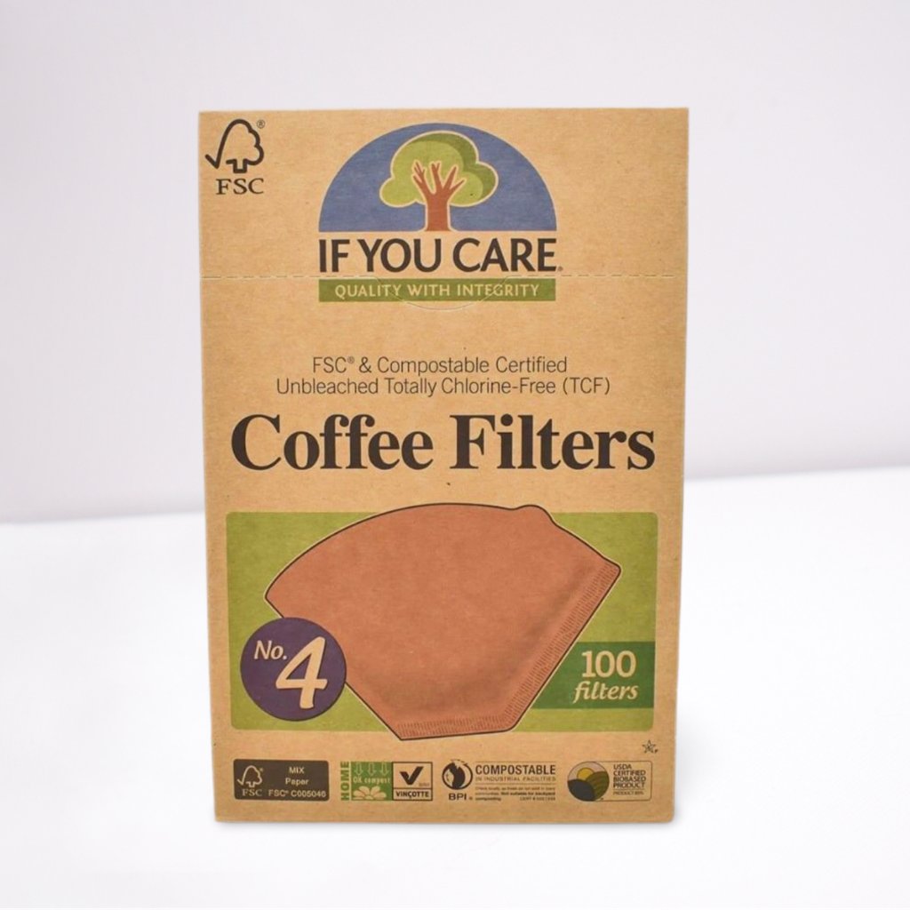 Paper Coffee Filters No. 4 - 100pk