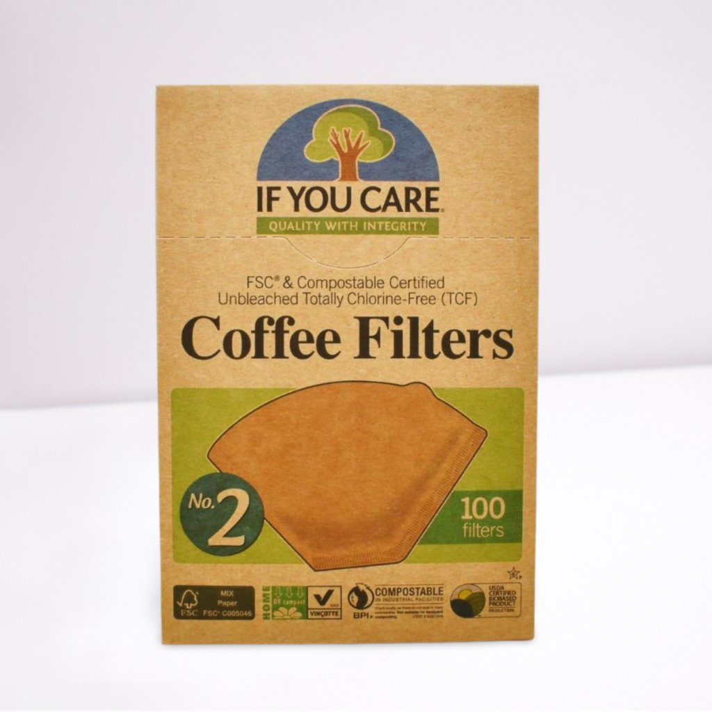 Paper Coffee Filters No. 2 - 100pk