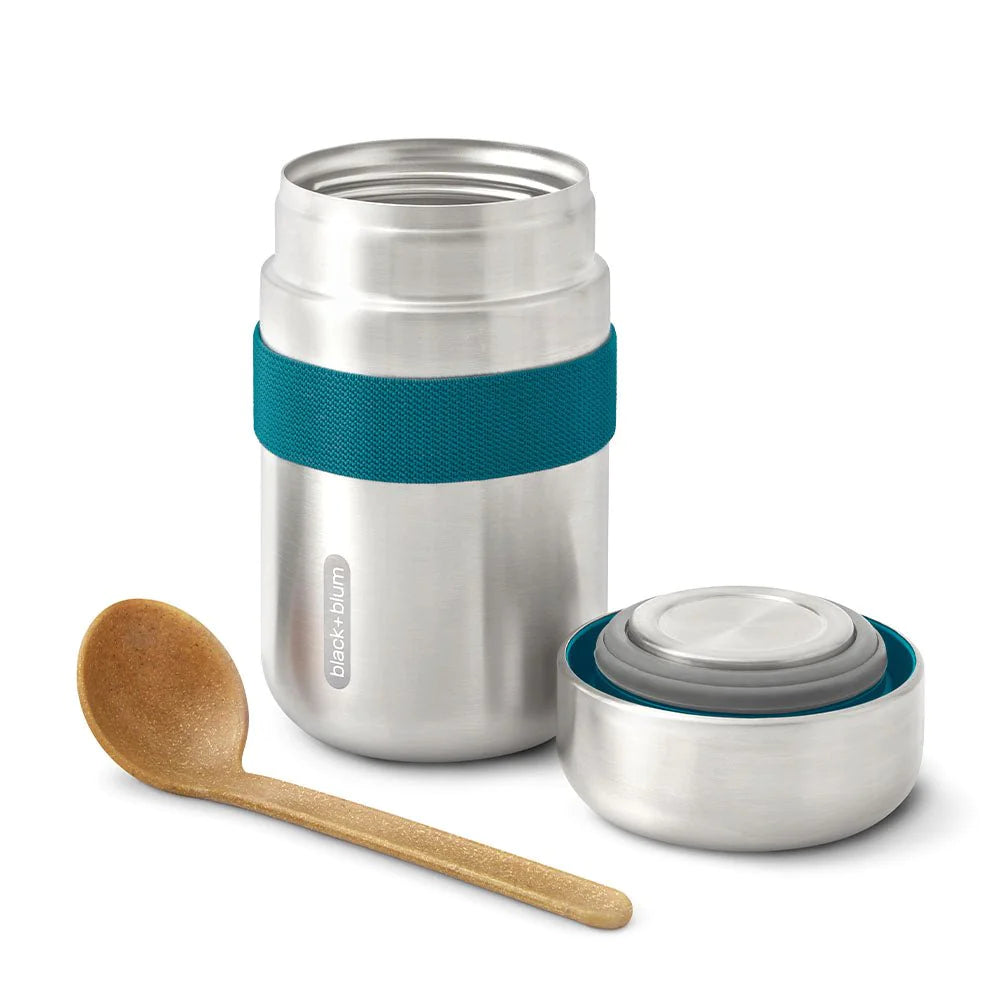 Leakproof Insulated Food Flask - With Spoon