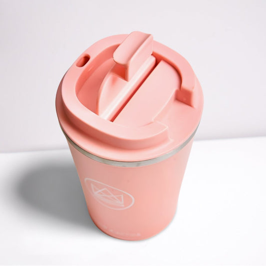 Insulated Travel Mugs Pink Flamingo - 12oz/380ml