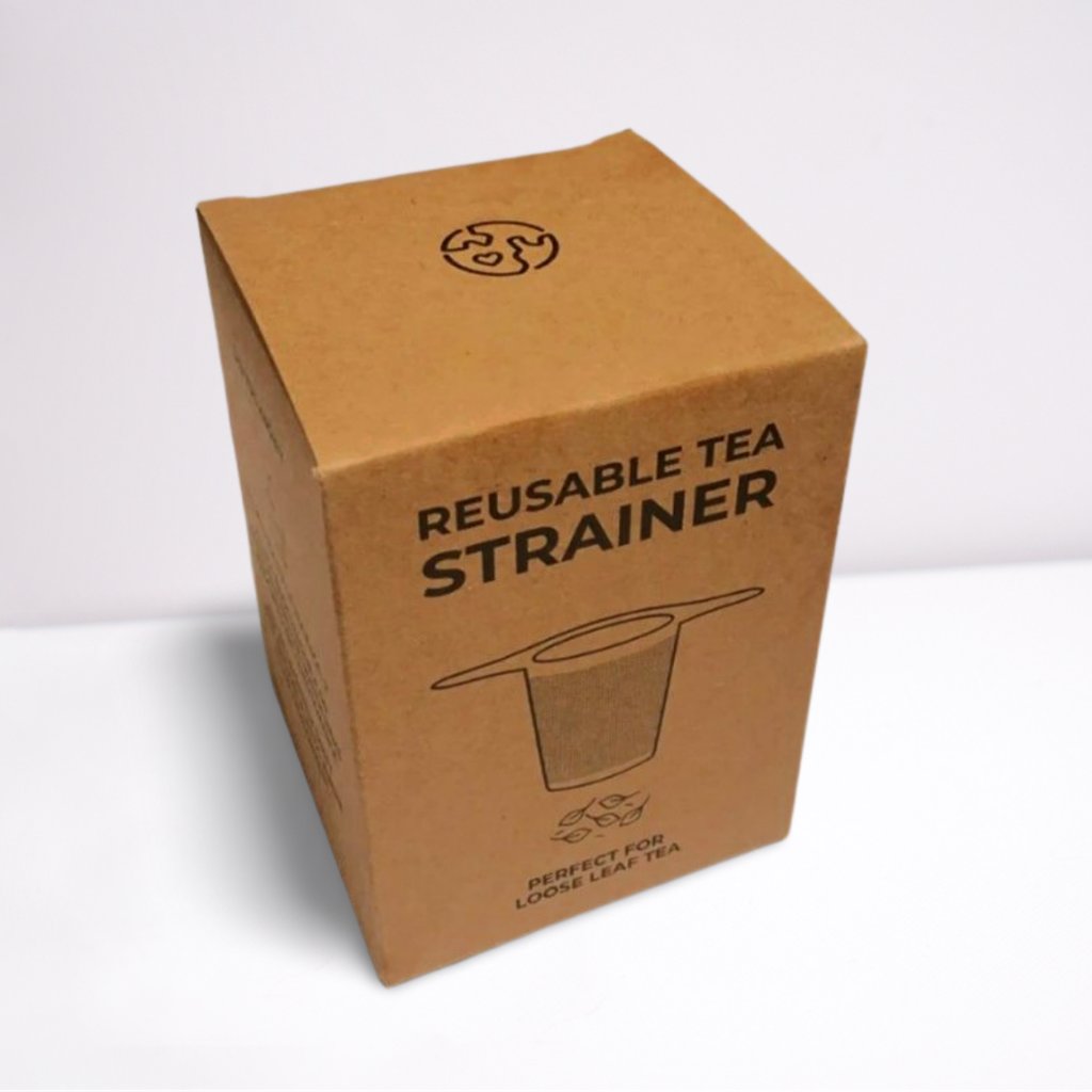 Reusable tea strainer