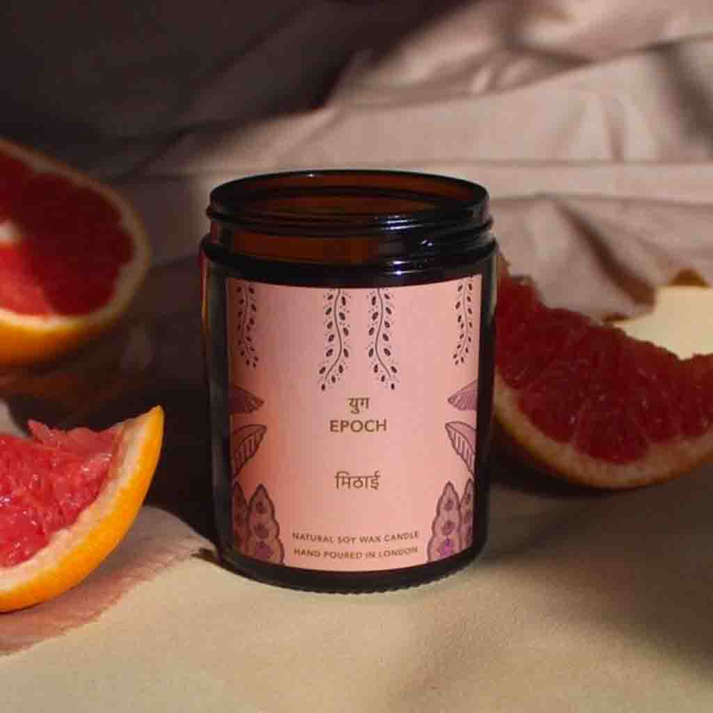 Grapefruit, Bergamot & Orange Blossom Soy Wax Candle