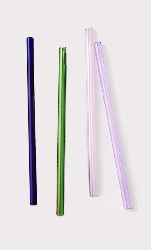 Straight & Smooth Glass Straws
