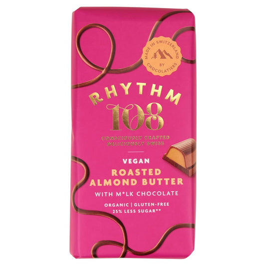 Rhythm 108 - Roasted Almond Butter Bar 100g