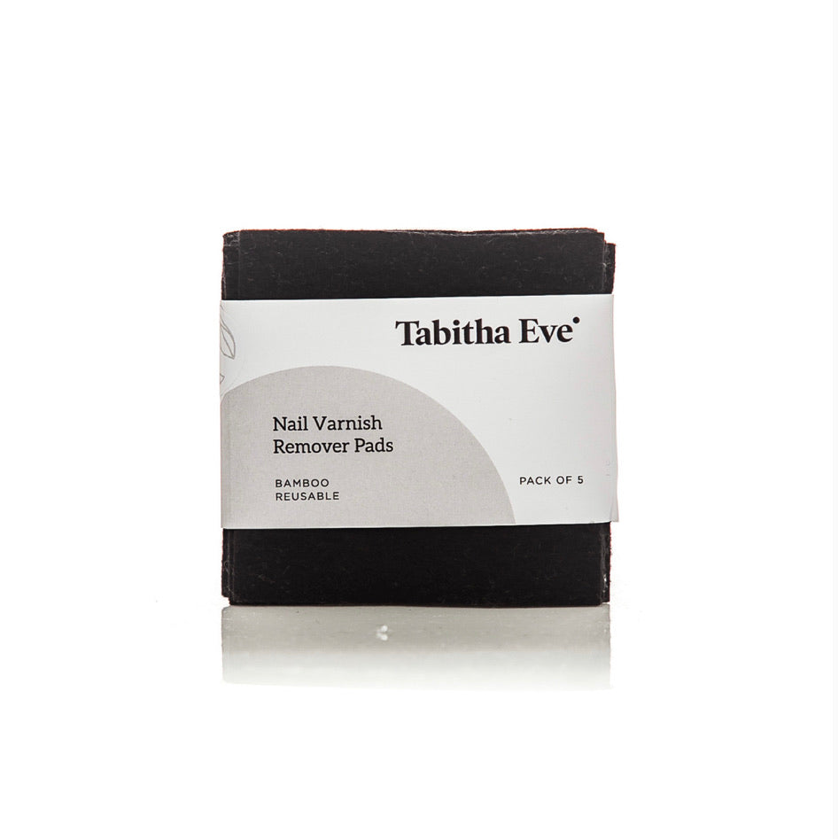 Tabitha Eve Reusable Nail Varnish Remover Pads - Bamboo Felt